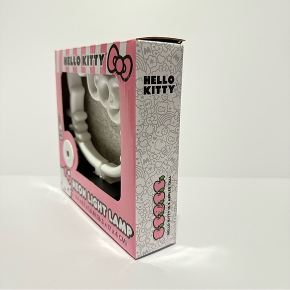 Hello Kitty Neon Light Lamp Decorative Night Light 6.4 x 6.7 x 1.6 Inches - Picture 4 of 9